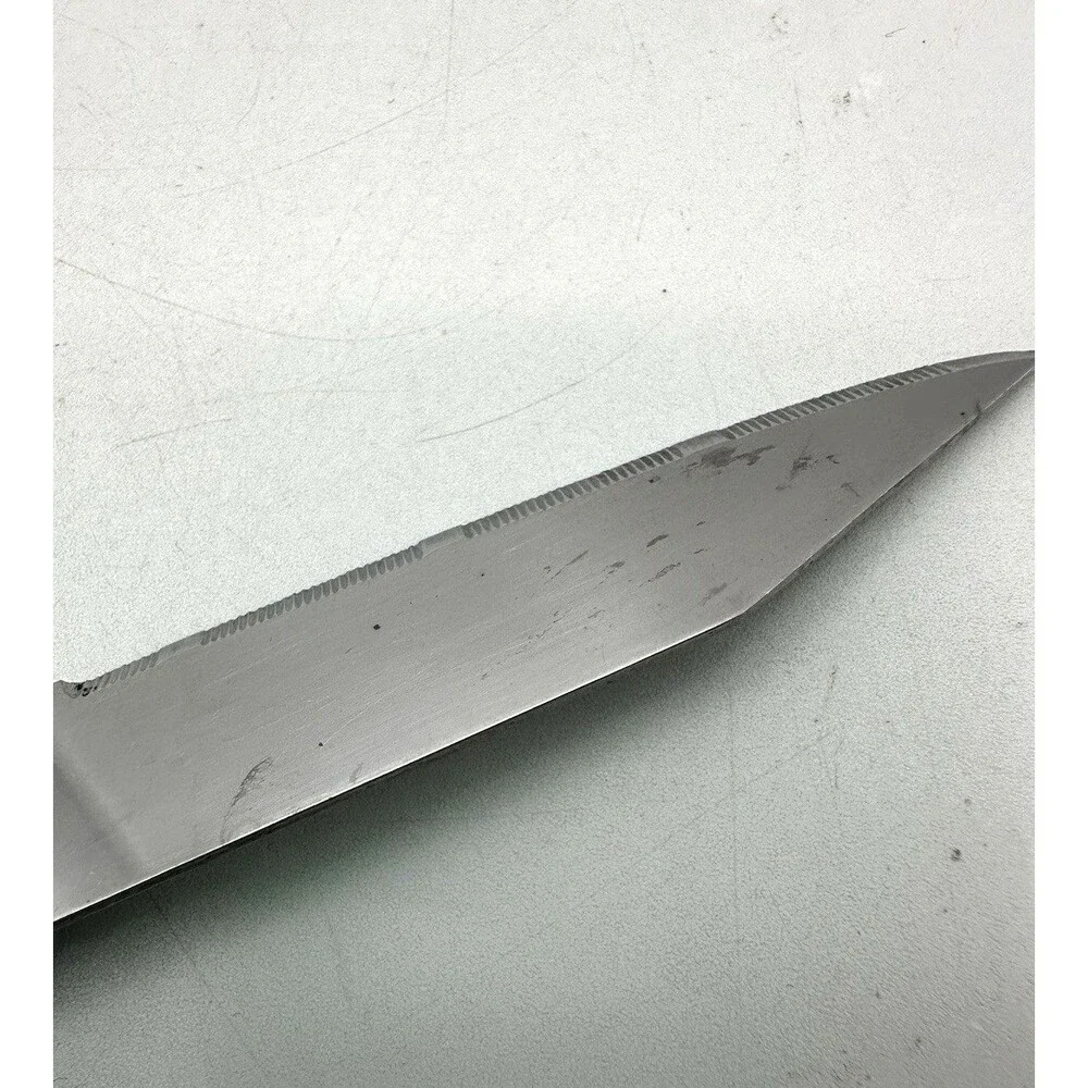 Vintage Country Goose Pairing Knife Blue Handle